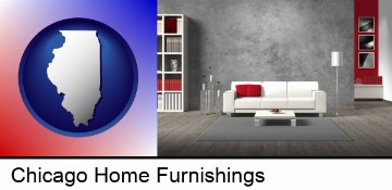 home furnishings - 3d rendering in Chicago, IL