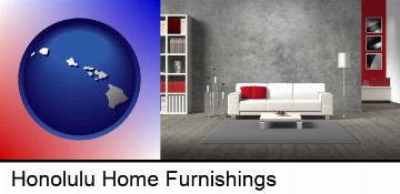 home furnishings - 3d rendering in Honolulu, HI