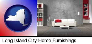 Long Island City, New York - home furnishings - 3d rendering