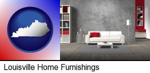 Louisville, Kentucky - home furnishings - 3d rendering
