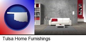 Tulsa, Oklahoma - home furnishings - 3d rendering