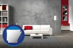 arkansas home furnishings - 3d rendering