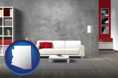 arizona home furnishings - 3d rendering