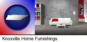 Knoxville, Tennessee - home furnishings - 3d rendering