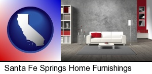 home furnishings - 3d rendering in Santa Fe Springs, CA