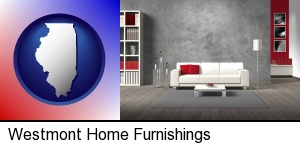 home furnishings - 3d rendering in Westmont, IL